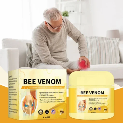 Bee Venom Cream™ for Nerve & Joint Pain Relief