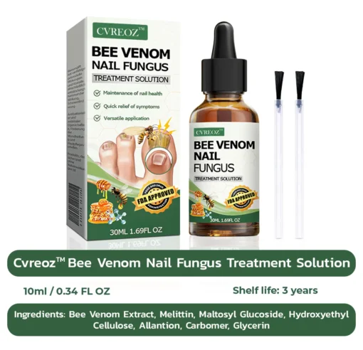 CVREOZ™ Bee Venom Nail Fungus Treatment Solution