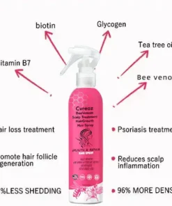 Cvreoz BeeVenom Scalp Treatment HairGrowth Hair Spray