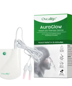 Fivfivgo™ AuraGlow Nasal LED Therapy Device