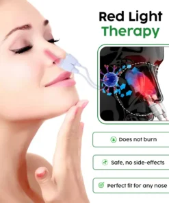 Fivfivgo™ AuraGlow Nasal LED Therapy Device