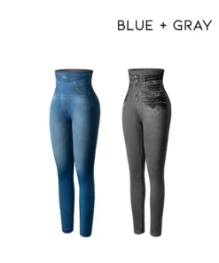 Fivfivgo™ Thermal Fleece Denim Jeggings