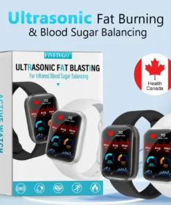 Fivfivgo™ Ultrasonic Fat Blasting & Far Infrared Blood Sugar Balancing Detox Wristband