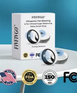 Fivfivgo™ Ultrasonic Fat Blasting & Far Infrared Sugar Balancing Detox Smart Ring