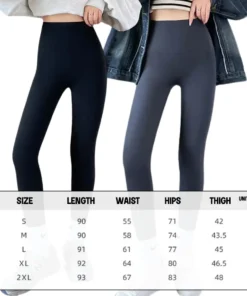 Fivfivgo™ Winter Fleece-Lined Compression Leggings