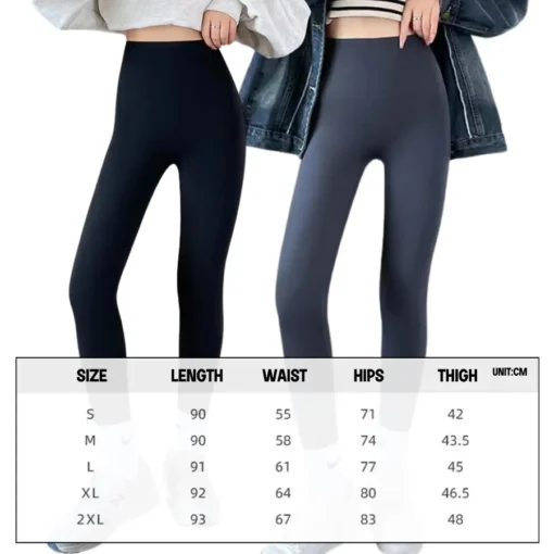 Fivfivgo™ Winter Fleece-Lined Compression Leggings