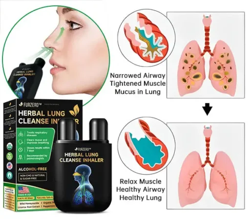 Furzero™ Health lung cleanse inhaler