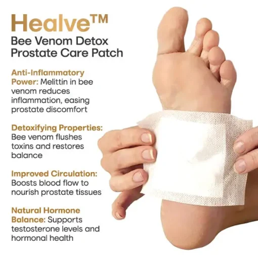 Healve™ Bee Venom Detox Prostate Care Patch