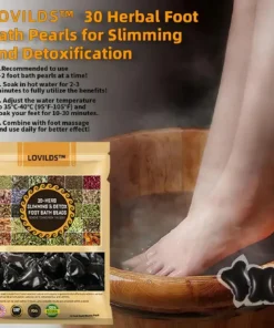 LOVILDS™ 30-Herb Slimming & Detox Foot Bath Beads