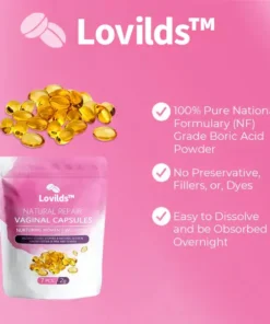 LOVILDS™ Instant Itch Relief & Natural Detox & Firming Repair & Pink and Tender Natural Capsules