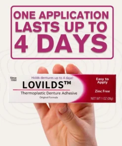 LOVILDS™ Thermoplastic Denture Adhesive