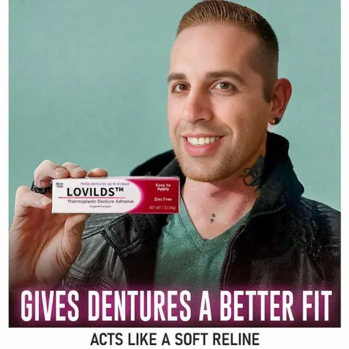 LOVILDS™ Thermoplastic Denture Adhesive