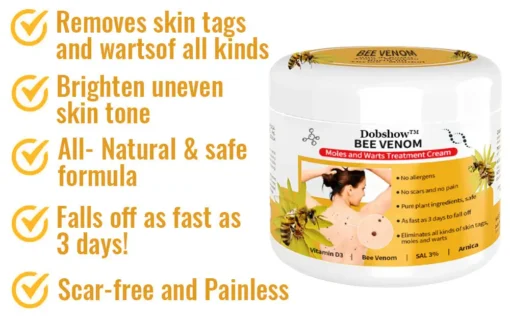 LOVILDS™Bee Venom Mole and Wart Treatment Cream