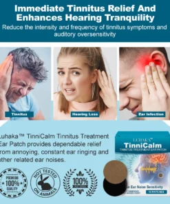 Luhaka™ TinniCalm Tinnitus Treatment Ear Patch