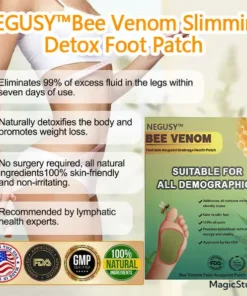 NEGUSY™ LymphTox Bee Venom Slimming & Detox Foot Patches