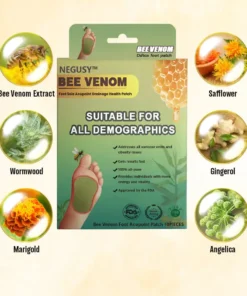 NEGUSY™ LymphTox Bee Venom Slimming & Detox Foot Patches