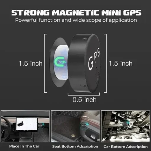 Seurico™ EasyFind Mini Magnetic GPS Tracker