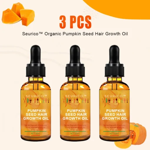 Seurico™ Organic Pumpkin Seed Hair Growth Oil