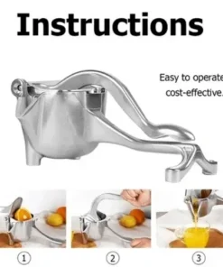 Stainless Steel Manual Lemon Juicer