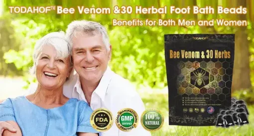 TODAHOF™ Bee Venom & 30-Herb Detox Foot Soak Beads