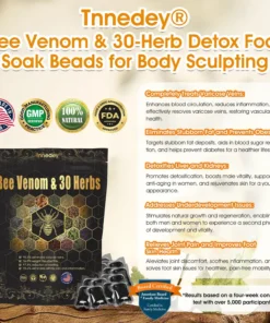 Tnnedey® Bee Venom & 30-Herb Detox Foot Soak Beads