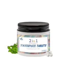 Toothpaste Tablets - Nano Hydroxyapatite, Flouride & Plastic Free, Eco & Travel Friendly - Remineralize with NHA (1 Month)