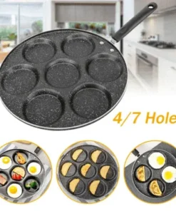 4/7 Holes Frying Pan