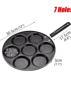 4/7 Holes Frying Pan