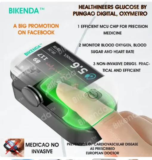 Bikenda™ Next-Generation Intelligent Multifunctional Non-Invasive Laser Blood Glucose Meter