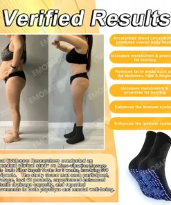 EMOBARRY® VitaluxeTourmaline Magnetic Compression Therapy Socks