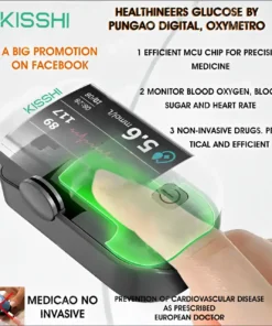 KISSHI™ Premium Next- Generation 3-in-1 Non- Invasive Laser Glucose Meter