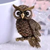 Owls Vintage Brooches