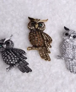 Owls Vintage Brooches