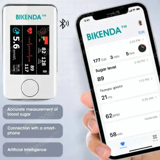 Bikenda™ A.M.A.-Approved Non-Invasive Blood Sugar Monitor