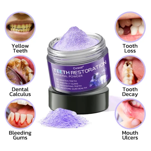 Cvreoz® Teeth Restoration Mineral Powder