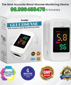 Oveallgo™ GlucoSense Non-Invasive Laser Blood Glucose Meter