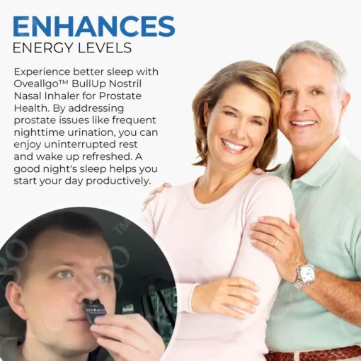 Oveallgo™ PRO BeeAir Double Holes Nasal Inhaler for prostate Wellness