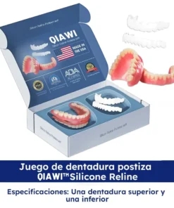 QIAWI™- Premium Custom Silicone Denture Set