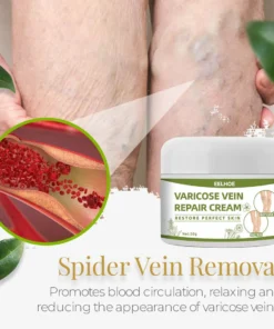 Varicose™ Vein Repair Cream (Point AAD Recommended) for Varicose Vein Removal, Spider Veins